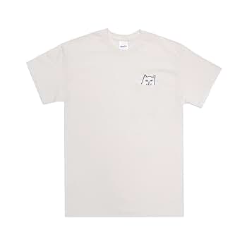 RIPNDIP Lord Nermal Pocket Tee (Natural) | Amazon.com